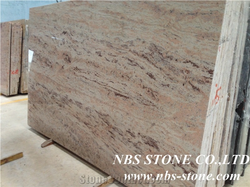 Ivory Brown Granite Tiles & Slabs