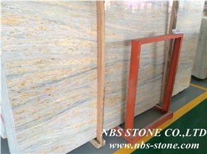 Peacock Jade Golden Marble Slabs & Tiles,China Yellow Marble,Wall & Floor Covering Tiles, Marble Wall Covering Tiles