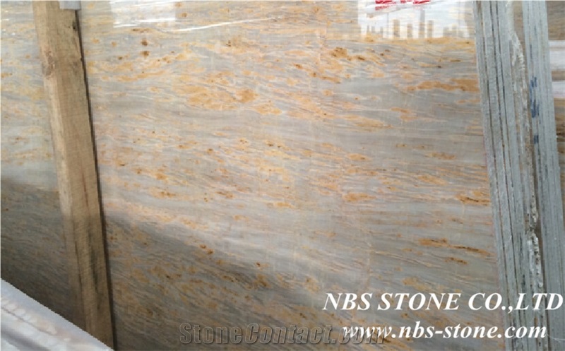 Peacock Jade Golden Marble Slabs & Tiles,China Yellow Marble,Wall & Floor Covering Tiles, Marble Wall Covering Tiles