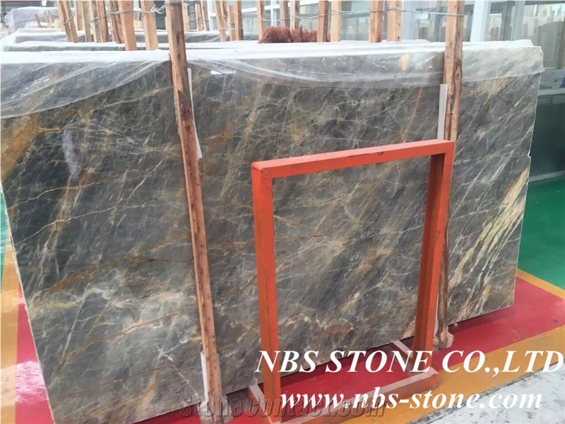 Provence Marble Slabs & Tiles, Gold Light Emperador Marble Slabs, Provence Marble Project