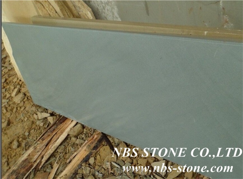 Pure Green Sandstone Tiles, Sandstone Floor Tiles