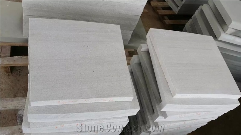 Fantastic White Sandstone Slabs & Tiles, China White Sandstone
