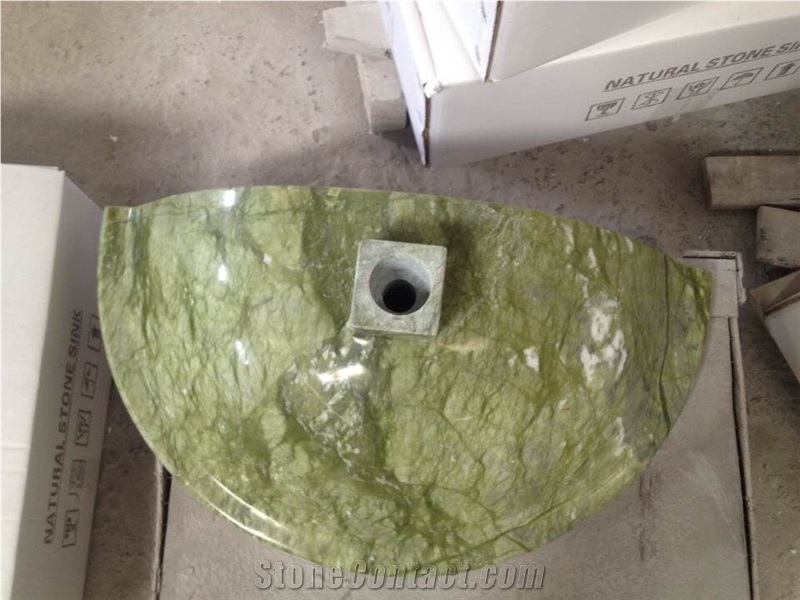 Ming Green Marble Basins & Sinks