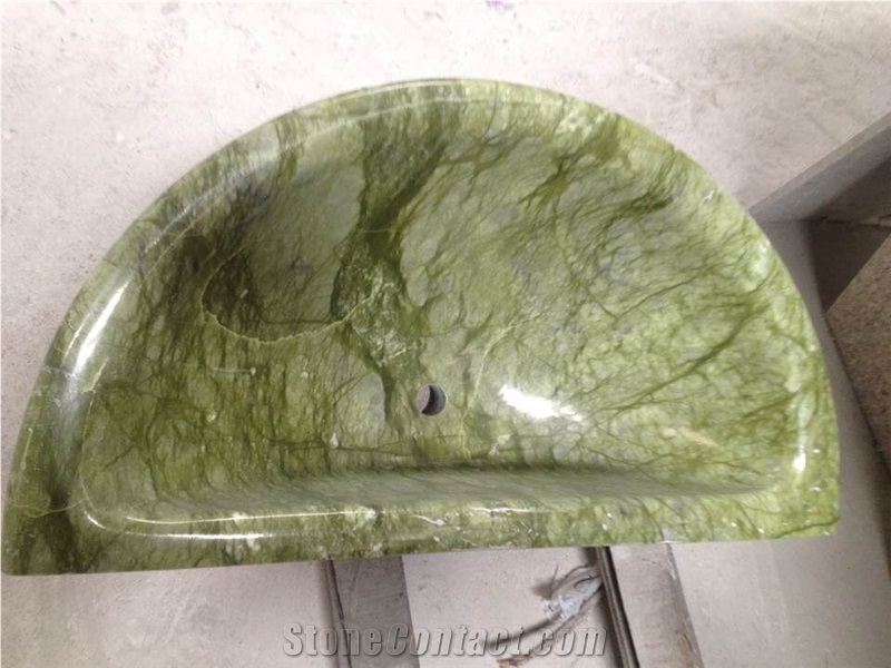 Ming Green Marble Basins & Sinks