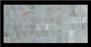 Natural Shell Slight White Mosaic
