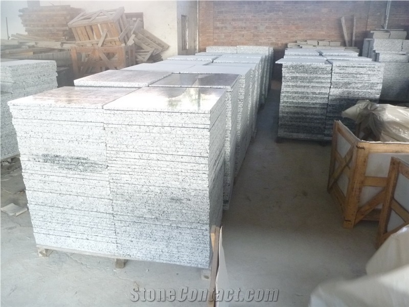 Sea Wave White Granite Tiles