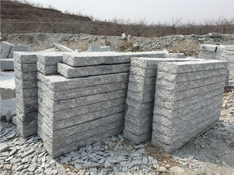 G341 Granite Curbstone, Grey Granite Curbstone