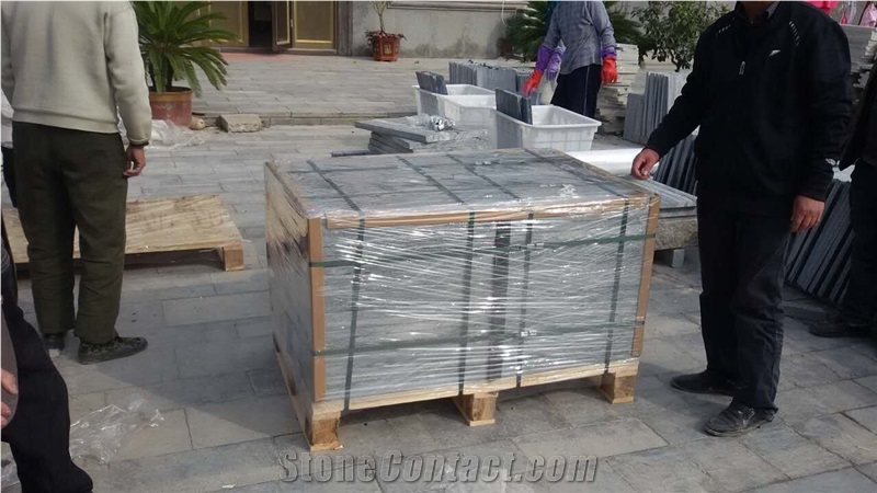 Hot Sale-G302 Grey Wooden Vein Granite Tiles &Slabs,Nero Santiago Granite Tiles for Building Design /Wall Cladding Tiles