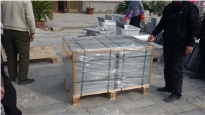 Hot Sale-G302 Grey Wooden Vein Granite Tiles &Slabs,Nero Santiago Granite Tiles for Building Design /Wall Cladding Tiles