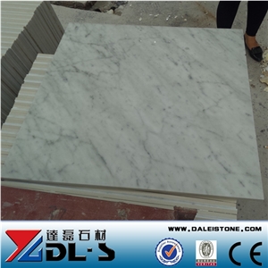 Bianco Carrara Marble Slabs & Tiles,Polished Marble Flooring Tile Composite Marble Boards 24x24 Tiles