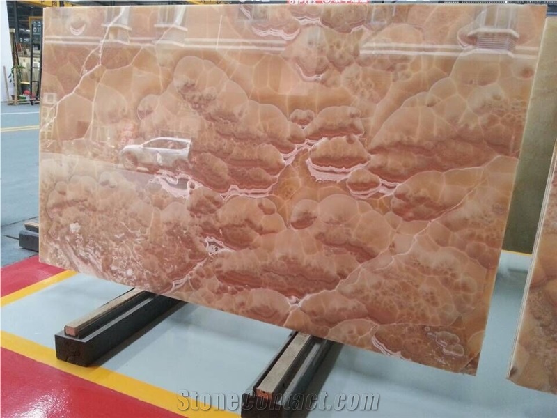 Brown Onyx Polished Slabs & Tiles, Iran Brown Onyx Slabs for Niche Wall, Special Pattern Interesting Brown, Red Onyx