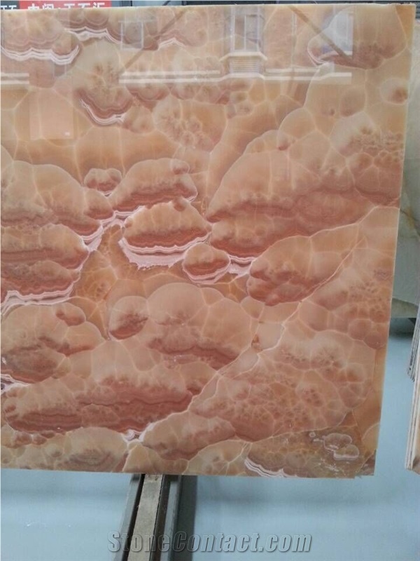 Brown Onyx Polished Slabs & Tiles, Iran Brown Onyx Slabs for Niche Wall, Special Pattern Interesting Brown, Red Onyx