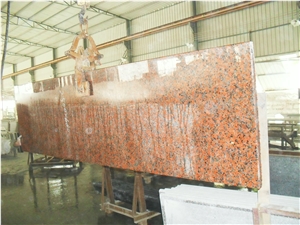 G562 Maple Red Granite Kitchen Countertops, China Red Granite Kitchen Worktops, Bar Top, Cheap Red Granite Kitchen Island Tops