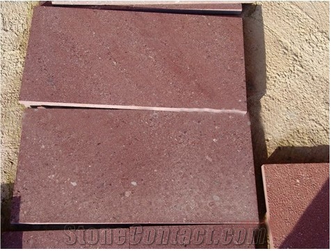 Ocean Red Granite Flamed Tiles & Slabs, China Red Granite Tiles, Cheap Red Granite Tiles