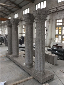 Walk in G664 Granite Mausoleum, Mausoleum 6 Crypts