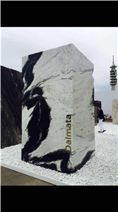 New and Raw Natural White Marble Blocks for Panda White
