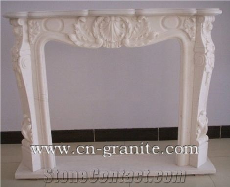 Beige Marble Fireplace,Beige&Yellow Stone Firepalce,China Beige Fireplace,Fireplace Design Ideas,Fireplace Decorating&Remodelings,Fireplace Insert，Fireplace Cover,Fireplace Accessories,