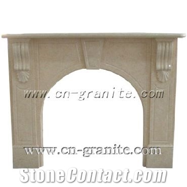 Beige Marble Fireplace,Beige&Yellow Stone Firepalce,China Beige Fireplace,Fireplace Design Ideas,Fireplace Decorating&Remodelings,Fireplace Insert，Fireplace Cover,Fireplace Accessories,