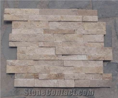 China Brown Travertine Cultured Stone/Stone Wall Panel,Travertine Cultrured Stone Panles,Travertine Stone Wall Cladding,Trvaertine Stone Flooring&Wall Covering,