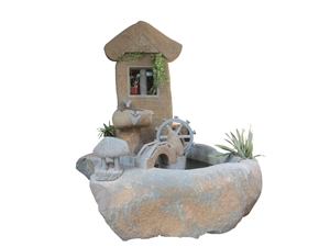 China Factory Garden Fountain,Natural Stone Garden Fountain Design,Wholesaler-Xiamen Songjia