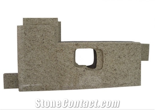 China Factory Kitchen Countertop Idea,Yellow Granite Kitchen Tops,Wholesaler-Xiamen Songjia