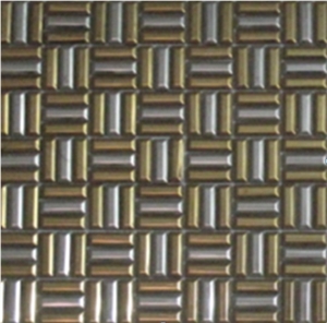 China Factory New Mental Mosaic Stianless Steel Mosaic for Dinner Room Decoration，Wholesaler-Xiamen Songjia