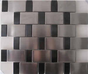 China Factory New Mental Mosaic Stianless Steel Mosaic for Inner Decoration，Wholesaler-Xiamen Songjia