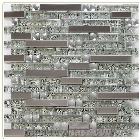 China Factory Price Metal Mosaic Tile for Floor Paving and Wall Cladding,Stainless Steel Mosaic Design,Wholesaler-Xiamen Songjia