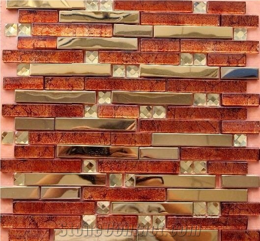 China Factory Price Metal Mosaic Tile for Floor Paving and Wall Cladding,Stainless Steel Mosaic Design,Wholesaler-Xiamen Songjia