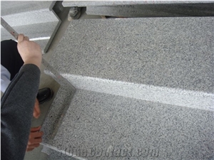 China G603 Granite Stairs&Steps,Grey Granite Stair Case&Riser,Polished Grey Granite Stone Stair Deacks,Cheapest Price Of Stairs&Steps,Stair Threshold,Stair Treads,