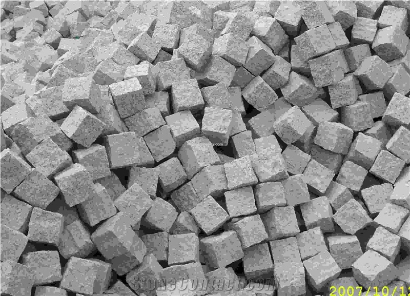 China G603 Grey Ganite Cubestone,Cheap Price Of Granite Cube Stone,Granite Paving Stone,Granite Floor Covering,Cube Stone ,Cobble Stone,Walkway Pavers,Exterior Pattern,Garden Stepping Pavements,