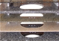 China Granite Bath Tops, Bathroom Countertops, China Granite Vanity Tops,Custom Vanity Tops,Quartz Stone Vanity,Good Price Vanity Tops,Red & Yellow & Brown Stone Vanity Tops,Good Qulity Countertops