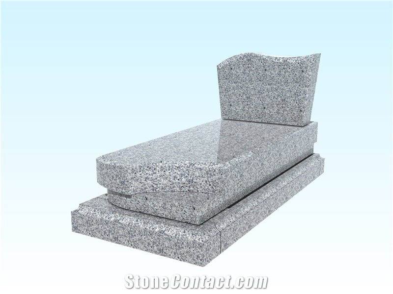 China Granite G603 Grey Monument,Granite Tombstone,Wholesaler-Xiamen Songjia