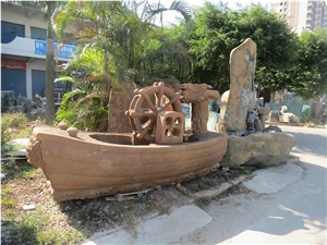 China Natural Stone Garden Fountain Design for Garden Decoration,Wall Mounted Exterior Fountain,Wholesaler-Xiamen Songjia