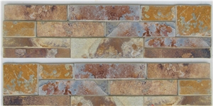 China Naturla Rusty Slate Stone Tiles,Rusty Cultured Stone Wall Cladding&Wall Decor&Wall Panels,,Yellow Cultured Stone Wall Tiles,Hebei Culltured Stone Wall Veneer,Stacked Stone Veneer,Corner Stone