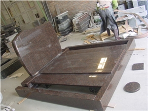 China Red Granite Monuments Headstones Tombstone,Wholesaler-Xiamen Songjia