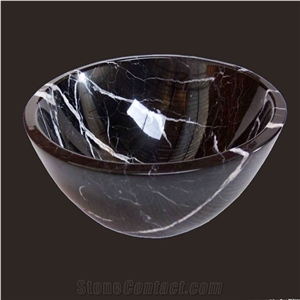 Emperador Dark Marble Sinks, Basins, Brown Stone Washing Basins & Sinks, Kichen Sinks, Bathroom Sinks & Basins, Washing Bowls, Round Sinks & Basins
