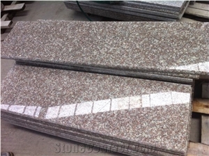 G664 Granite Red Stone Stairs&Steps,China Red Granite Stairs&Steps,Stair Deck&Riser,China Granite Stair Case,