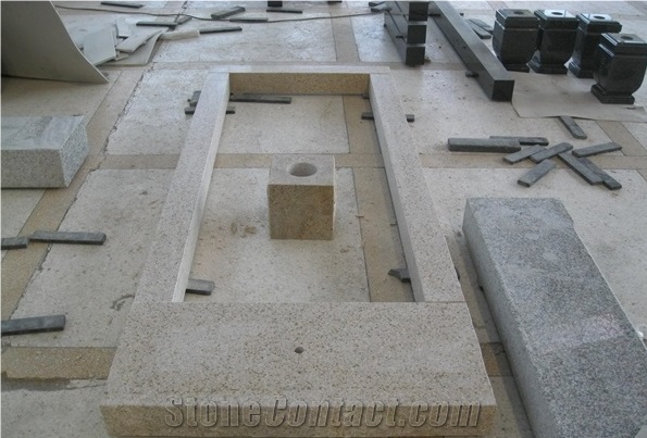 G682 Granite Cemetery Border