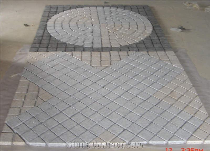 G682 Meshed Cube Stone,Yellow & Rusty Granite Cube Stone,Granite Paving,Yellow Granite Cube Stone,Driveway Paving Stone,Rusty Granite Cube Stone,Cobble Stone,Paving Sets,Courtyard Road Pavers
