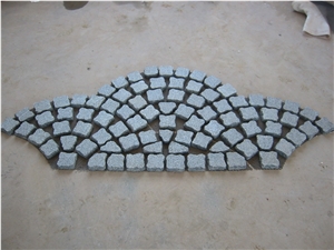 G682 Meshed Cube Stone,Yellow & Rusty Granite Cube Stone,Granite Paving,Yellow Granite Cube Stone,Driveway Paving Stone,Rusty Granite Cube Stone,Cobble Stone,Paving Sets,Courtyard Road Pavers