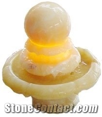 Garden Water Fountain,Granite Stone Water Fountain, Sculptured Fountain,Garden Water Fountain,Beige Stone Water Fountain,Yellow Sculpture Fountain, Exterior Sculptured Fountain,Outdoor Fountains,