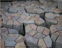 Irregular Slate Paving Stone, Irregular Flagstones, Flagstone Road Paving, Flagstone Walkway Pavers, Random Flagstone, Flagstone Wall & Courtyard, Rusty Flagstone Paving Tiles, Mashed Rustic Flagstone