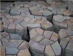 Irregular Slate Paving Stone, Irregular Flagstones, Flagstone Road Paving, Flagstone Walkway Pavers, Random Flagstone, Flagstone Wall & Courtyard, Rusty Flagstone Paving Tiles, Mashed Rustic Flagstone
