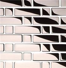 Metal Silver Mosaic Tiles&Wall Mosaic Panles,Floor Mosaic Cladding,Glass&Metal Mosaic,Chinese Cheap Flooring Mosaic Tiles,Red Brick Mosaic,Hot Sale Walling Mosaic Tiles Home Decoration Pattern Mosaic