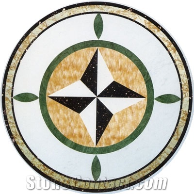 Mosaic Flooring Pattern, Square Mosaic Medallion, Waterjet Medallions,Marble Mosaic Medallion, Art Marble Flooring,Multicolor Mesh Mounted Mosaic,Indoor Decoration,China Home Decor Medallion