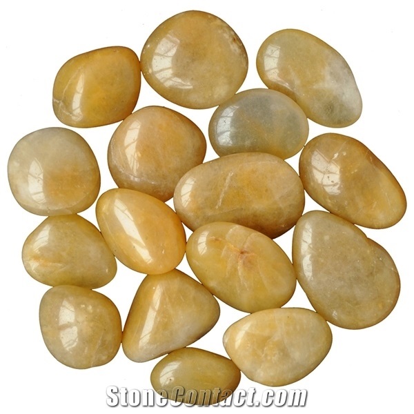 Polished Yellow Pebbles, Beige Granite Pebble & Gravel,Polished River Stone&Striped Pebbles,Pebble Walkway,Pebble Stone Driveways,Sliced Pebbles&Gravels,Yellow Pebble Stone,Pebble Stone Driveways,