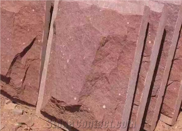 Red Mushroom Stone Cladding,Mushroomstone Panles,Red Mushroom Wall Cladding,China Mushrrom Stone Tiles,Natural Mushroom Wall Panlels