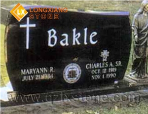 Shanxi Black Granite Tombstone&Monuments,China Black Stone Tombstone&Monument Design.,Cross Tombstones,Western Style Monuments&Tombstones,Family Monuments,European Style Monuments&Tombstones