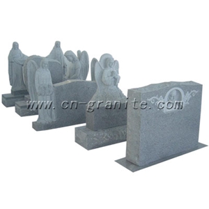 Tombstone by European, G603 Grey Granite Monument & Tombstone